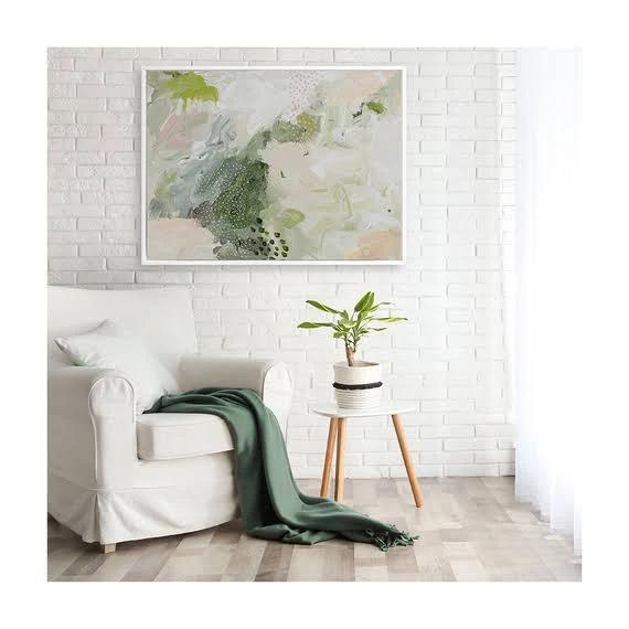 Moss and Ivy III Canvas Black by Freedom