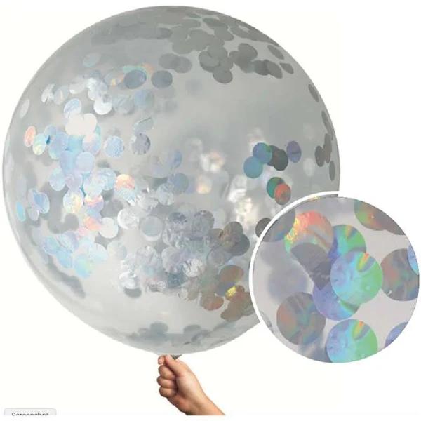 Iridescent Confetti Balloon 1 Pack