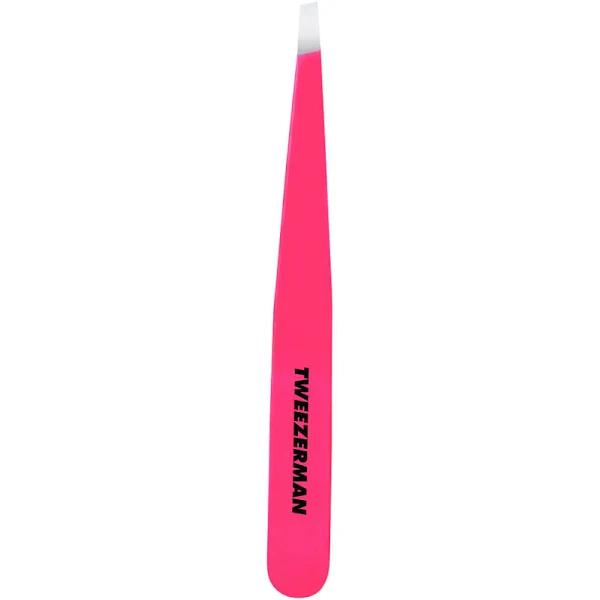 Tweezerman - Professional Slant Tweezer - Neon Pink