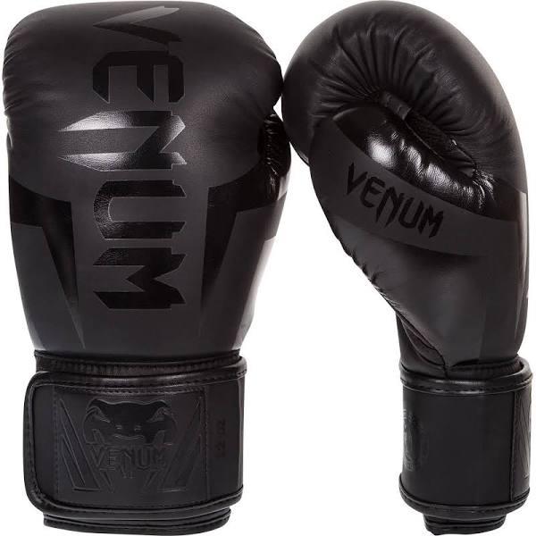 Venum Elite Boxing Gloves Black 10 oz