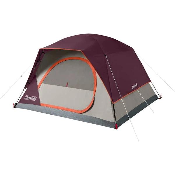 Coleman 4-Person Skydome Camping Tent, Blackberry