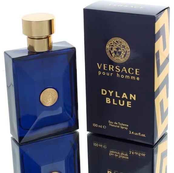 Versace Pour Homme Dylan Blue by Versace .3 oz Mini EDT Spray (Tester) for Men.