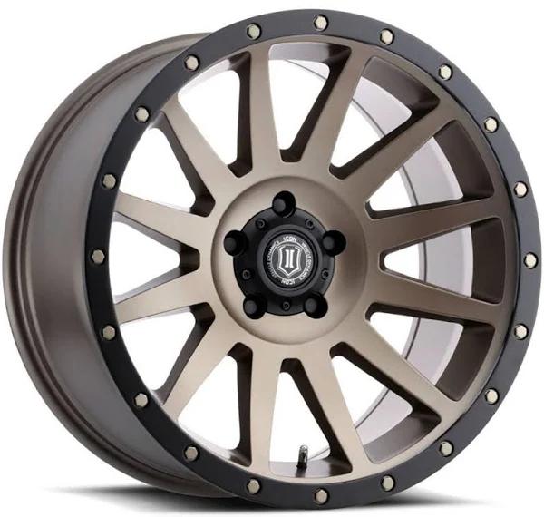 Icon Alloys Compression Bronze 5x5" Wheel - 2020107350BR