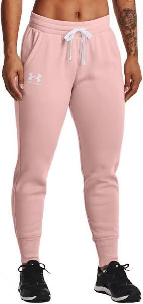 Under Armour Women's Rival Fleece Joggers Pink XL