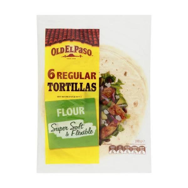 Old El Paso Fajitas Tortillas 6 Pack