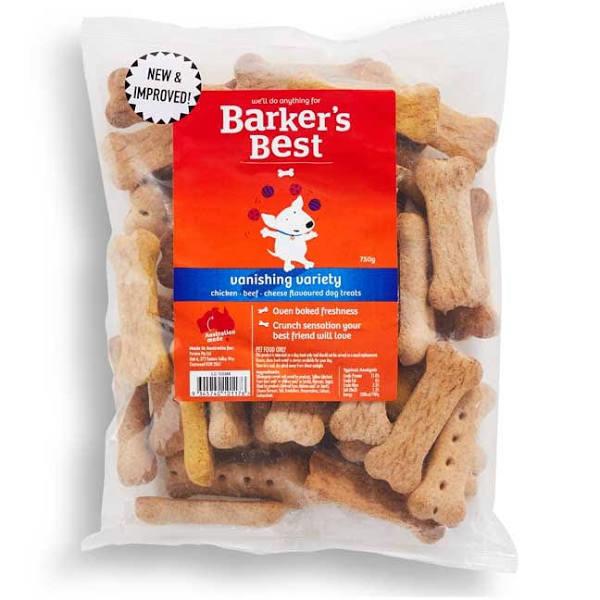 Barkers Best Variety Bone Biscuit Dog Treat 750g