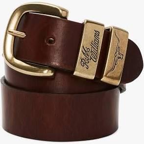 R.M.Williams - Men's Drover Belt - Mid Brown - 36