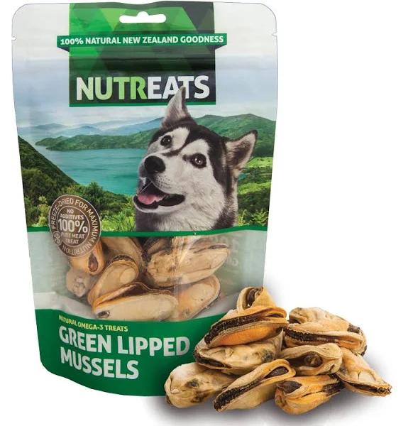 Nutreats Green Lipped Mussel Dog Treats - 50g