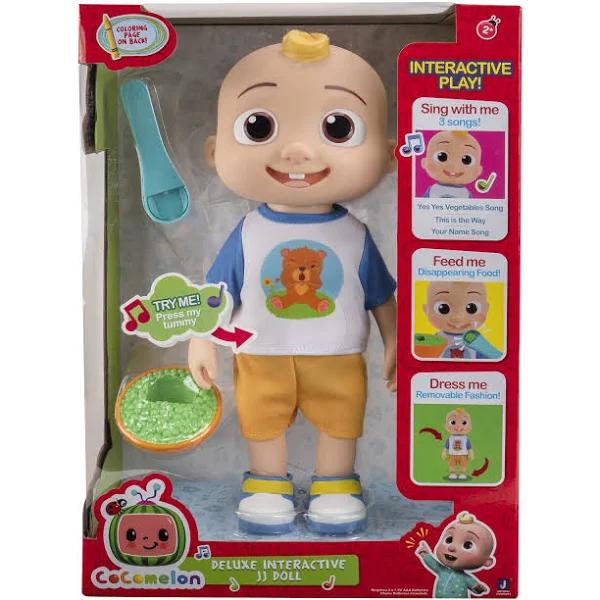 Cocomelon - Deluxe Interactive JJ Doll