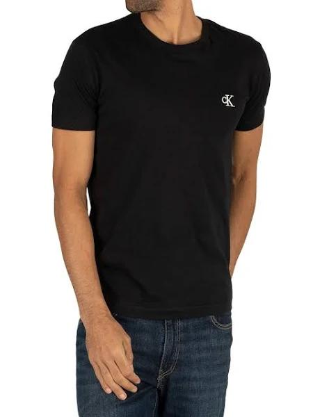 Calvin Klein Jeans Men's Essential Slim T-Shirt, Black