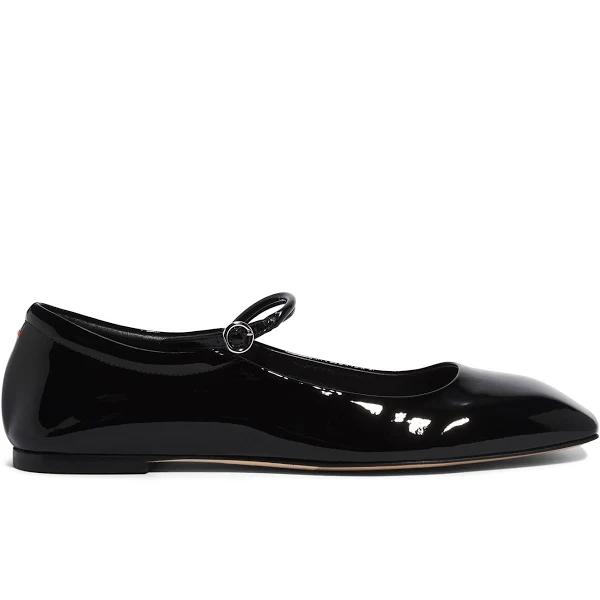 Aeyde | Women 10mm Uma Patent Leather Ballerinas Black 42