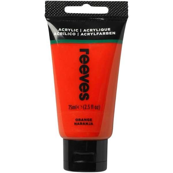 Reeves Acrylic Paint 75ml Orange