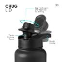 Simple Modern Water Bottle With Straw, Handle, and Chug Lid Vacuum Insulated Stainless Steel Metal Thermos Bottles | Large Leak Proof Bpa-free Flask