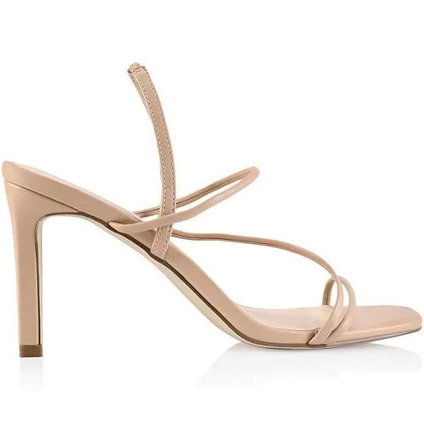 Verali King Nude Sandals Nude Womens Shoes Dress Heeled Sandals