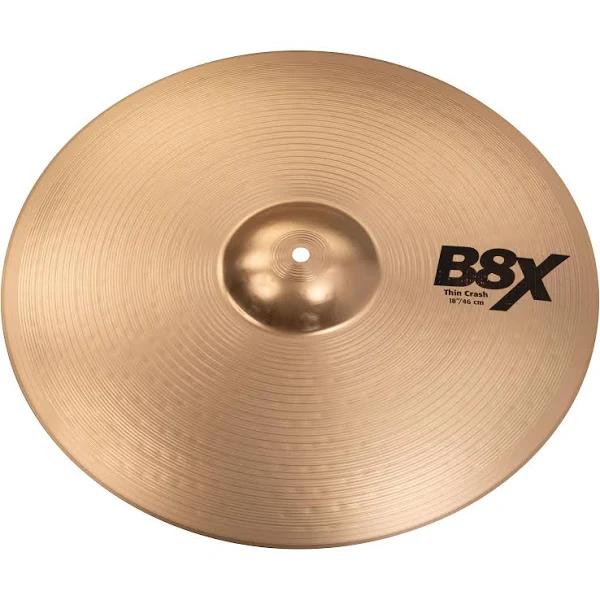 Sabian 41806X B8X 18" Thin Crash Cymbal