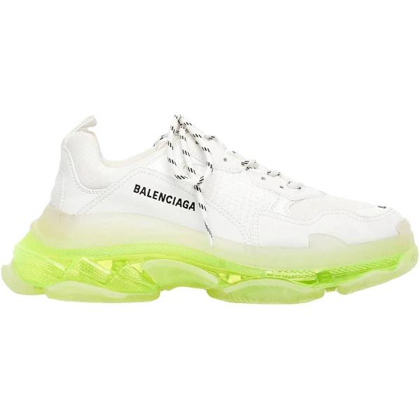 Balenciaga Triple S Clear Sole White Fluo Yellow