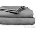 Algodon 300TC Cotton Sheet Set - Charcoal European Pillowcase