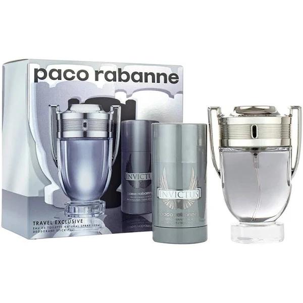 Paco Rabanne Invictus EDT Deodorant Travel Set