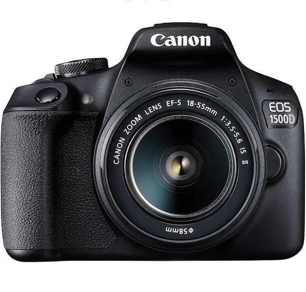 Canon EOS 1500D Kit (18-55mm Is II) DSLR Camera - Black