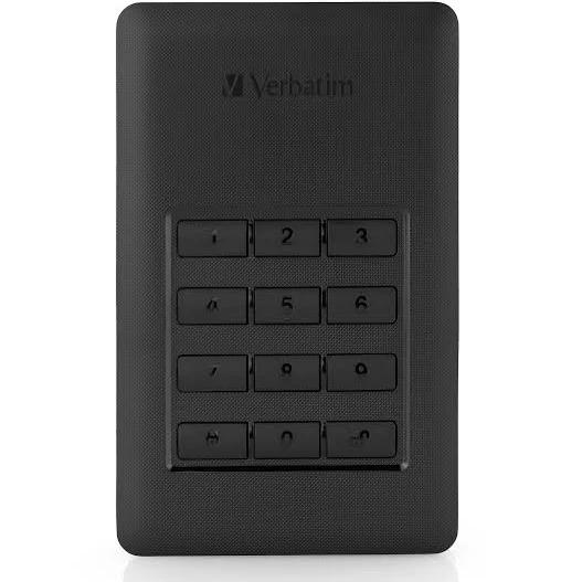 Verbatim Store 'n' Go Secure Portable HDD with Keypad Access 1TB