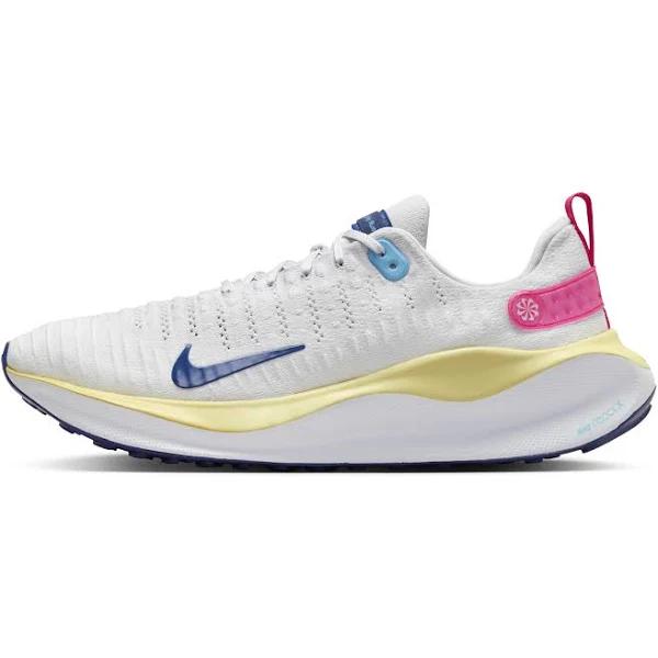 Nike React InfinityRN Flyknit 4 Mens Running Shoes White/Pink US 13