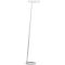 Faro Iron Dimmable Led Floor Lamp, CCT, Chrome