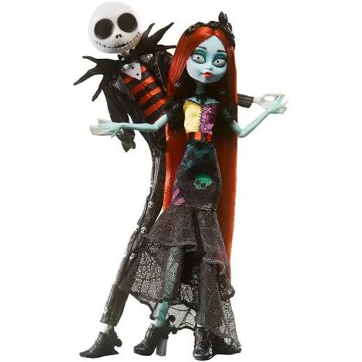 Monster High Skullector Disney's The Nightmare Before Christmas Jack and Sally Doll Set