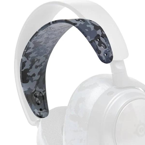 Upgraded Silicone Headband for Arctis Nova Headsets - WC HeadbandZ, Black Camo