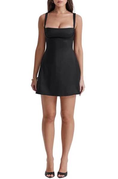 House of CB Kara Mini Dress in Black L