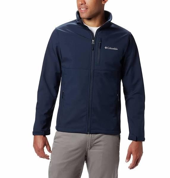 Columbia Men's Ascender Softshell Front-Zip Jacket, Collegiate Navy, x