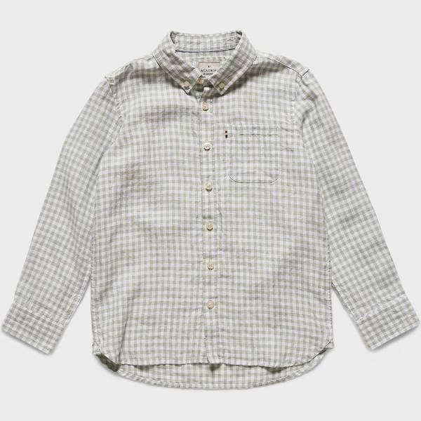 Academy Brand - Boy's Green Shirts - Kids Buddy Linen Shirt - Size One Size, 10 at The Iconic