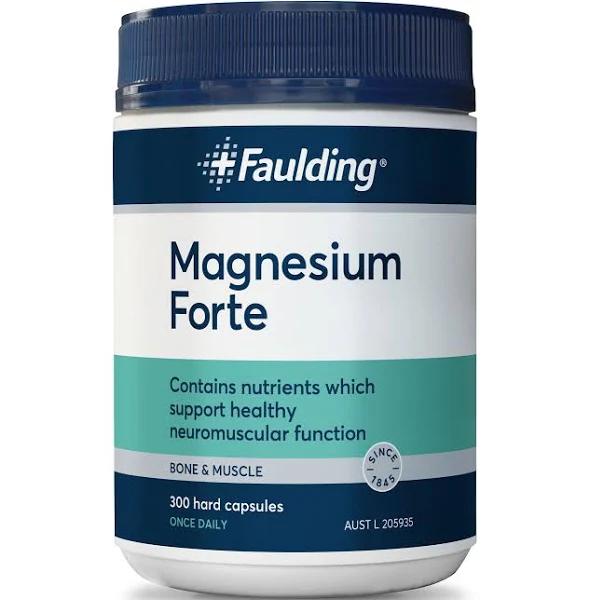 Faulding Magnesium Forte 400mg - 300 Capsules