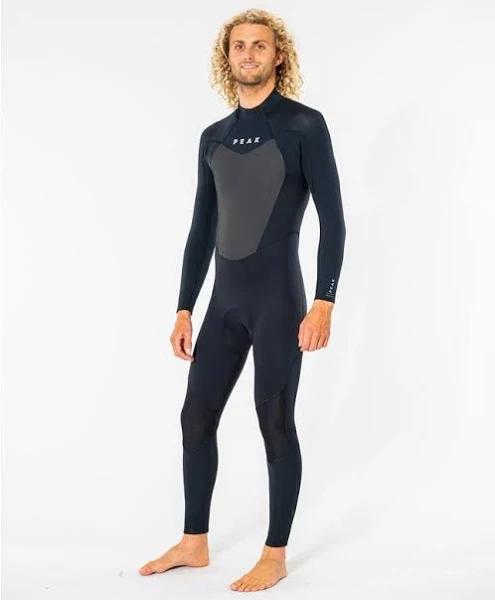 Peak Mens Energy 3/2mm GB Back Zip Steamer Wetsuit XXXL / Black