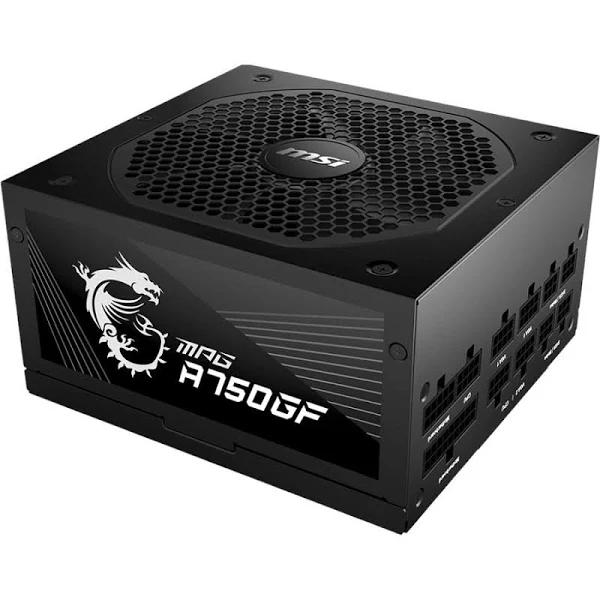 MSI MPG A750GF 750W 80+ Gold Fully Modular Power Supply PSU