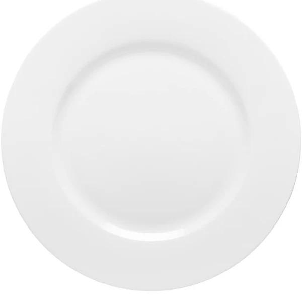 Ecology Canvas Rim Dinner Plate 26.5cm White