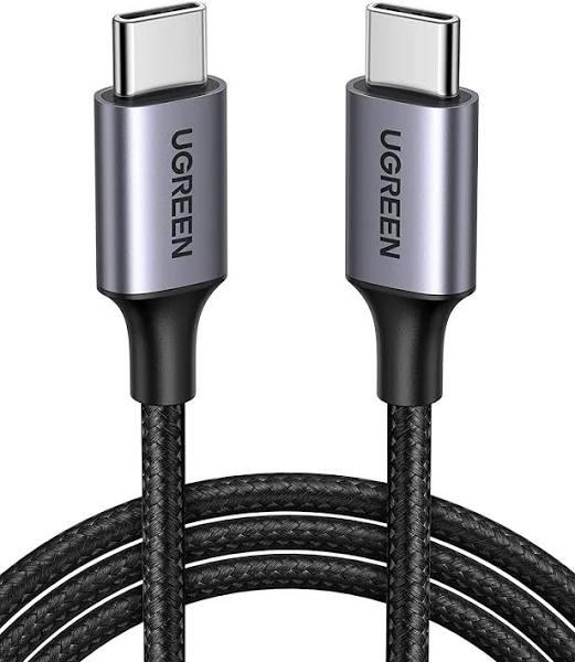 UGREEN 50150 USB-C to USB-C 60W Fast Charging Cable 1m Gray