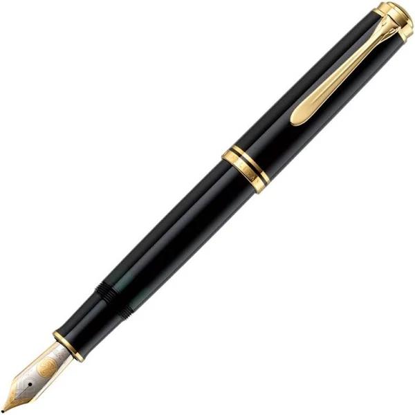 Pelikan M800 Fountain Pen - Souveran Black - Fine