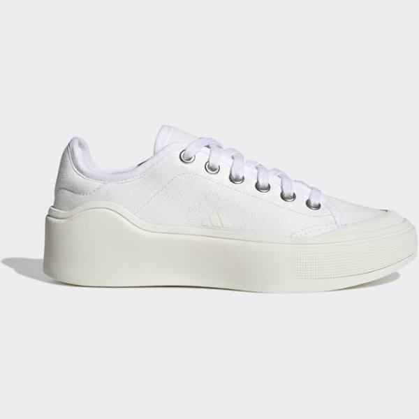 adidas-adidas by Stella McCartney Court Shoes-Unisex-Cloud White / Cloud White / Off White-10.5