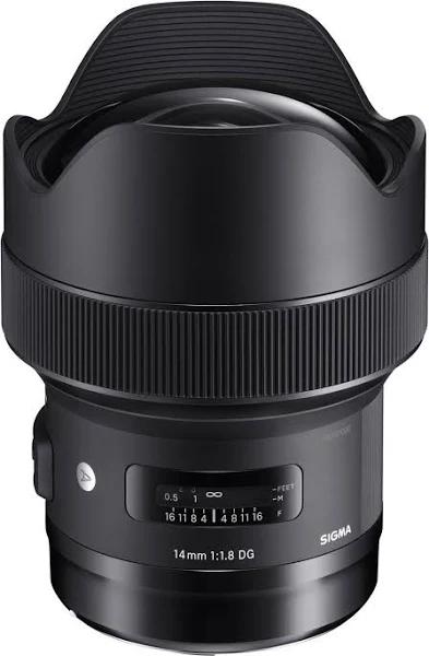 Sigma 14mm F/1.8 Dg Hsm Art Lens For Canon Ef