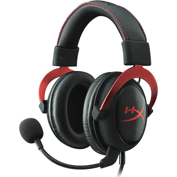 Kingston HyperX Cloud II Gaming Headset - Black/Red (KHX-HSCP-RD)