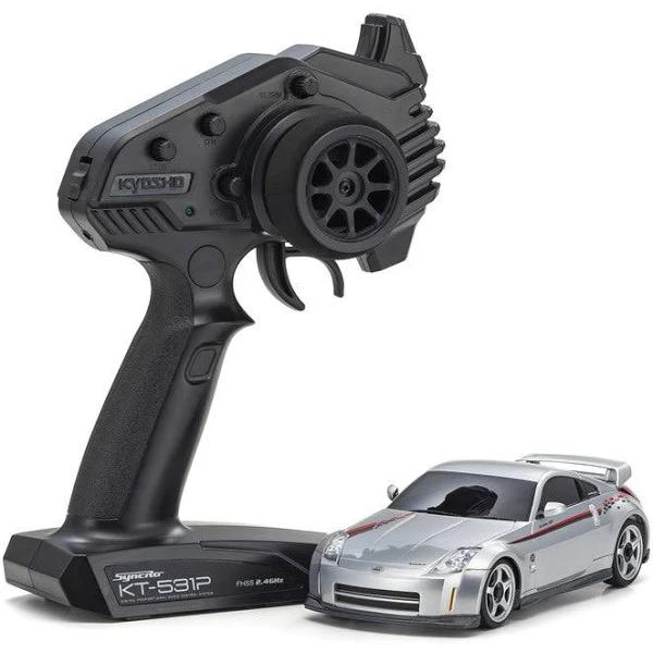 Kyosho RWD Mini-z Nissan Fairlady Z (Z33) Nismo S-Tune Silver [32346S]