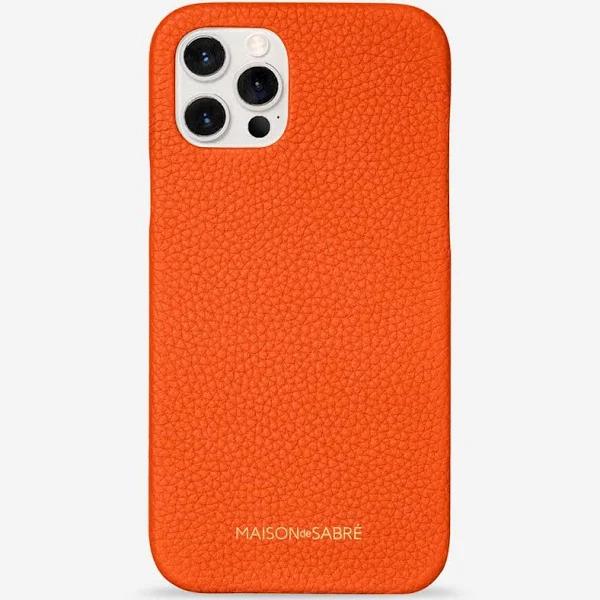 David Jones Maison De Sabre iPhone 12 Pro Case in Orange