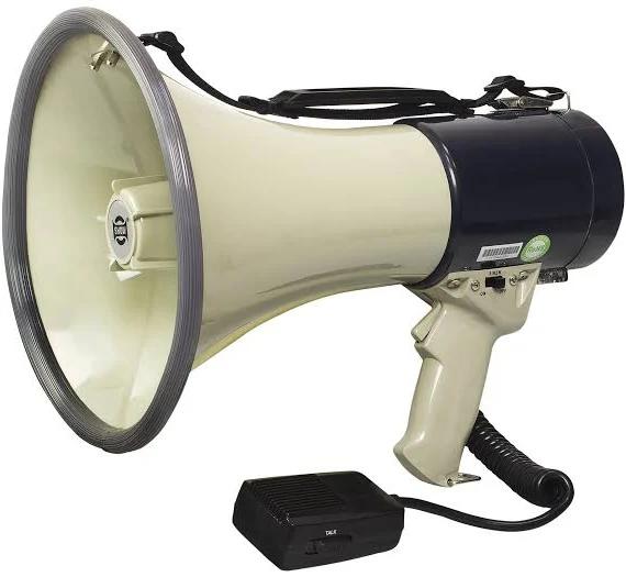 Doss - ER66S 25W Handheld Megaphone With Shoulder Strap