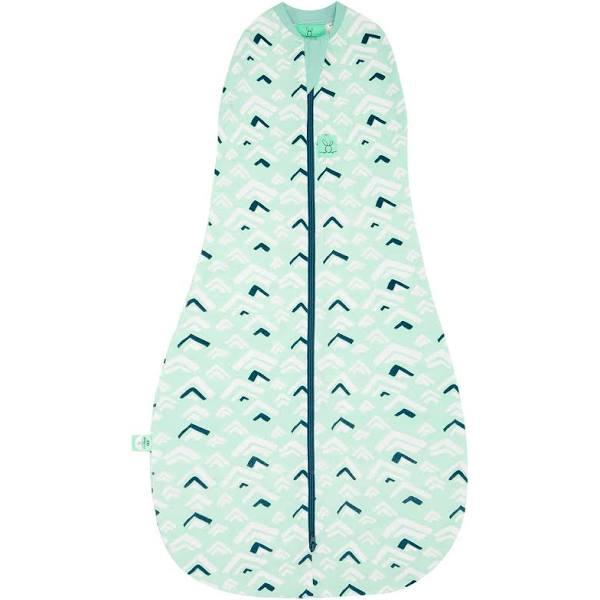 ergoPouch Cocoon Swaddle Bag: 0-3 Months - 1.0 TOG - Mountains Green