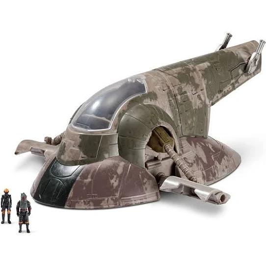 Star Wars Micro Galaxy Squadron 8" Boba Fett's Starship