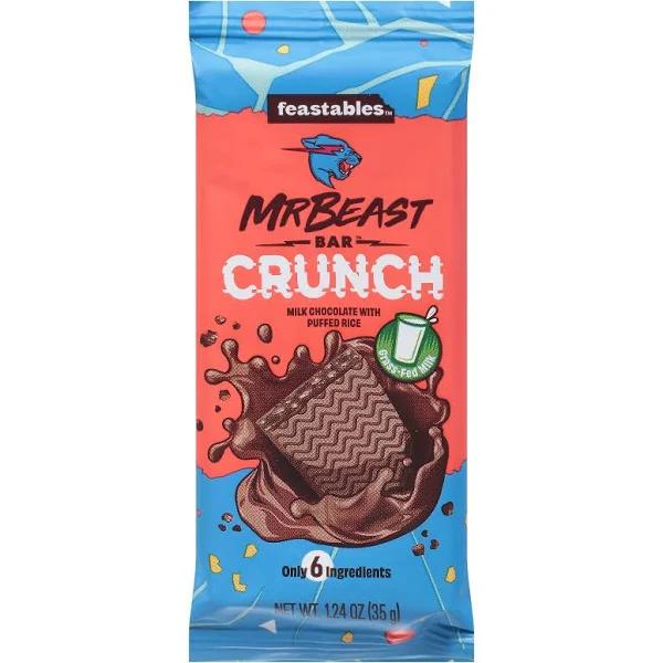 Mr Beast Feastables Milk Chocolate Crunch 35g