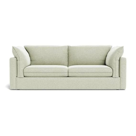 Sorrento Fabric Sofabed Light Grey by Freedom, 100% Polyester