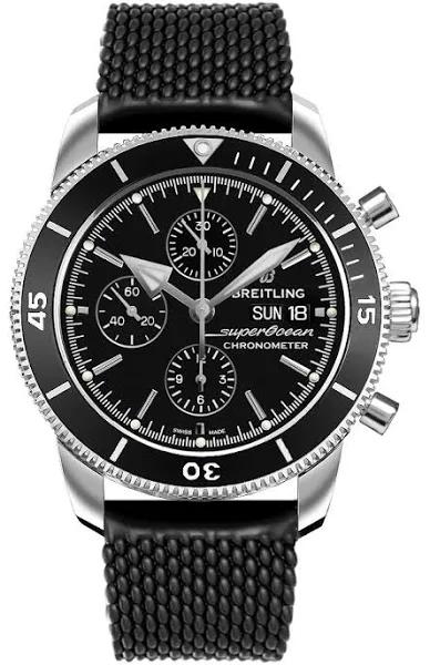 Breitling Superocean Heritage Automatic Black Dial Stainless Steel Men's Watch A13313121B1S1