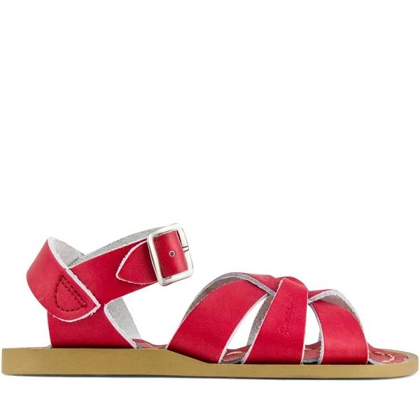 Salt Water Sandals Original Kids Sandals - Red Youth 3