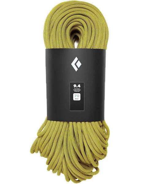 Black Diamond 9.4 Climbing Rope 70M - Gold